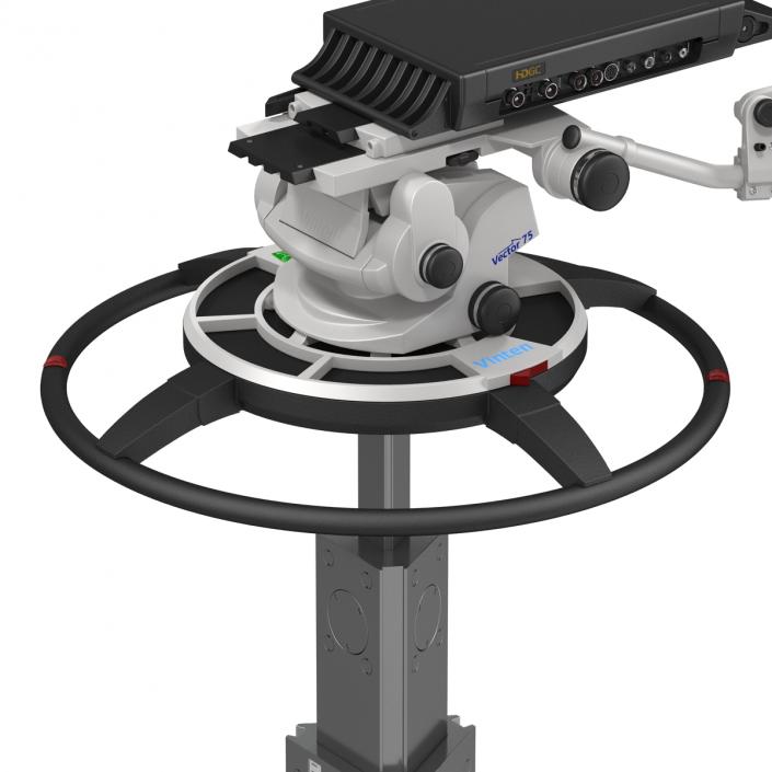 3D model TV Studio Camera Pedestal