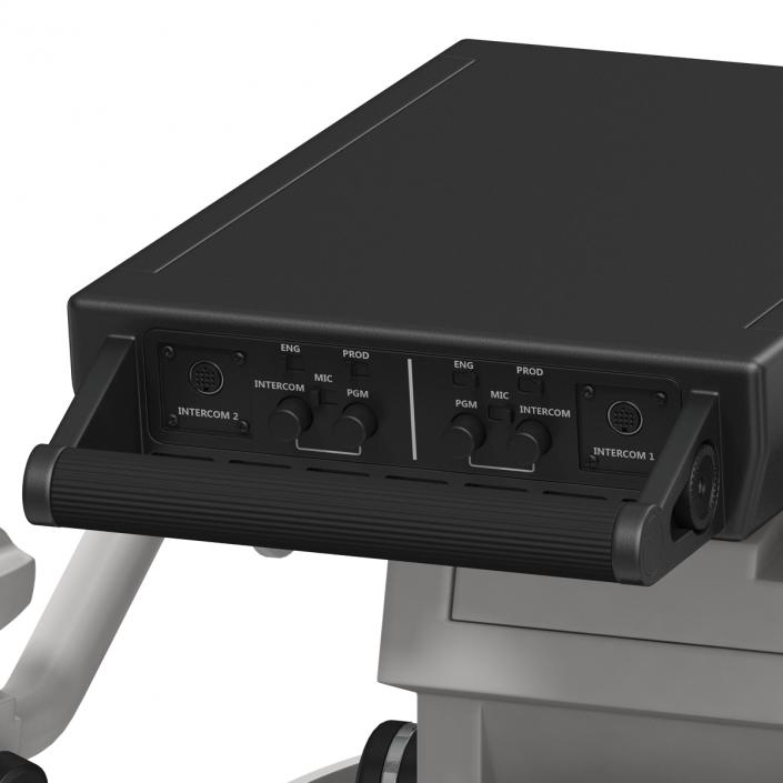 3D model TV Studio Camera Pedestal