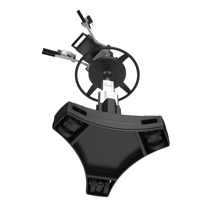 3D model TV Studio Camera Pedestal