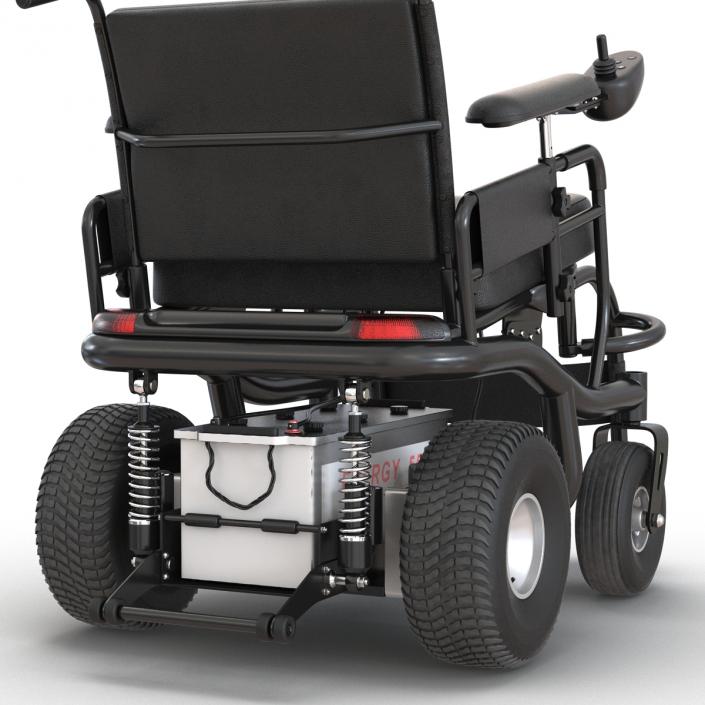 3D Powered Wheelchair model