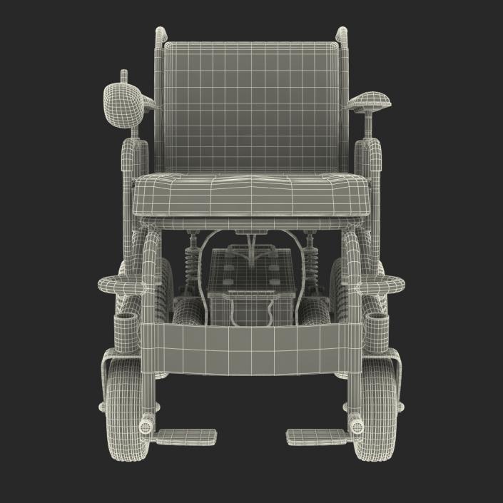 3D Powered Wheelchair model