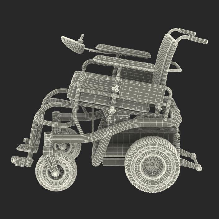 3D Powered Wheelchair model