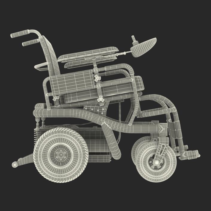 3D Powered Wheelchair model