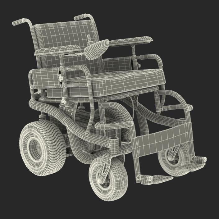 3D Powered Wheelchair model