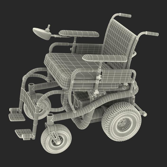 3D Powered Wheelchair model