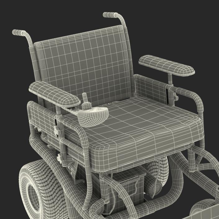 3D Powered Wheelchair model