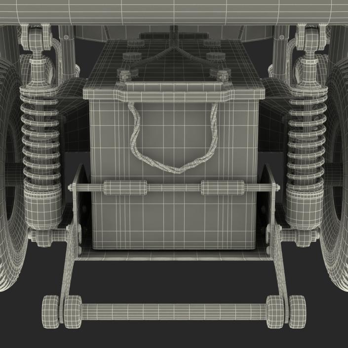 3D Powered Wheelchair model