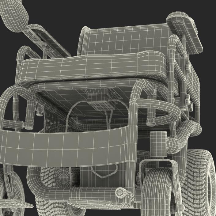 3D Powered Wheelchair model