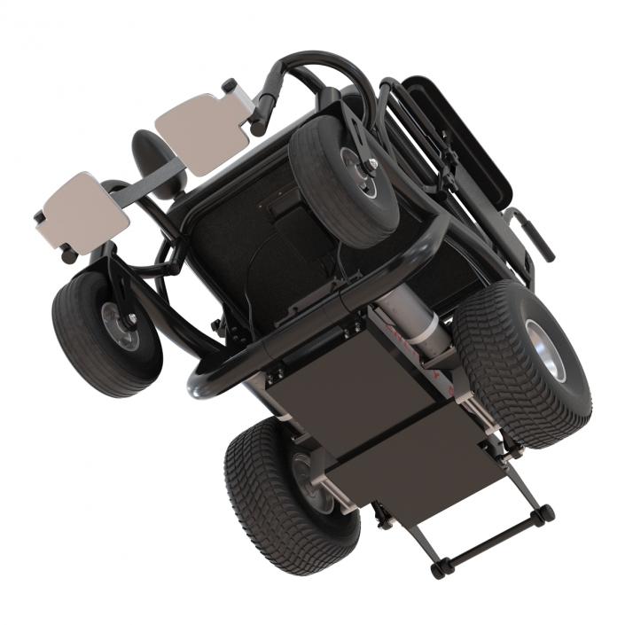 3D model Powered Wheelchair Rigged