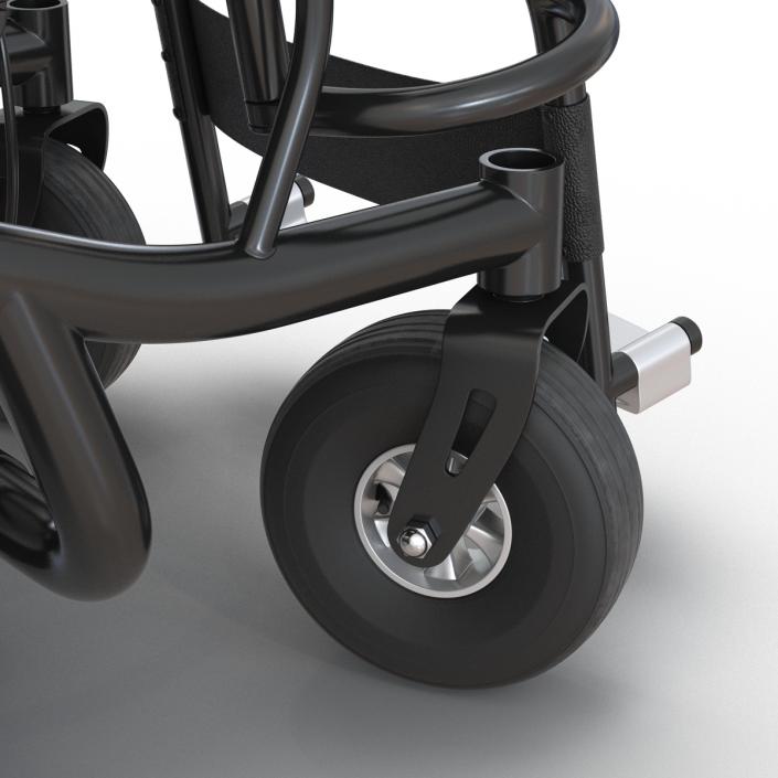 3D model Powered Wheelchair Rigged