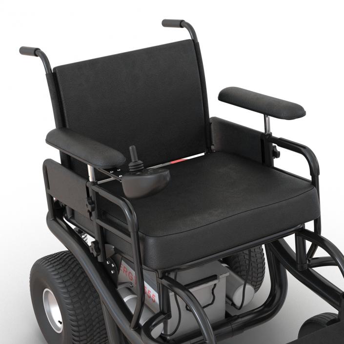 3D model Powered Wheelchair Rigged