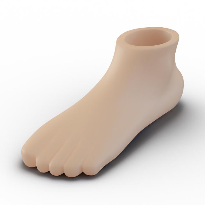 Plastic Foot 3D