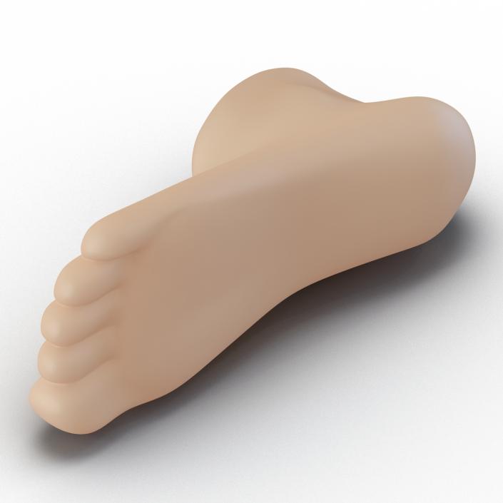 Plastic Foot 3D