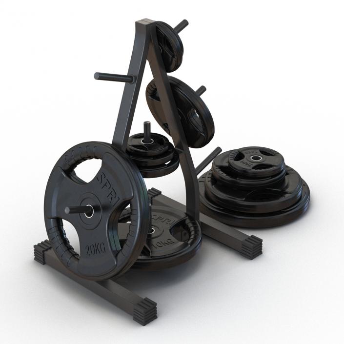 3D Weight Plate Tree Set