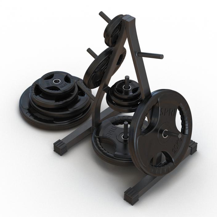 3D Weight Plate Tree Set