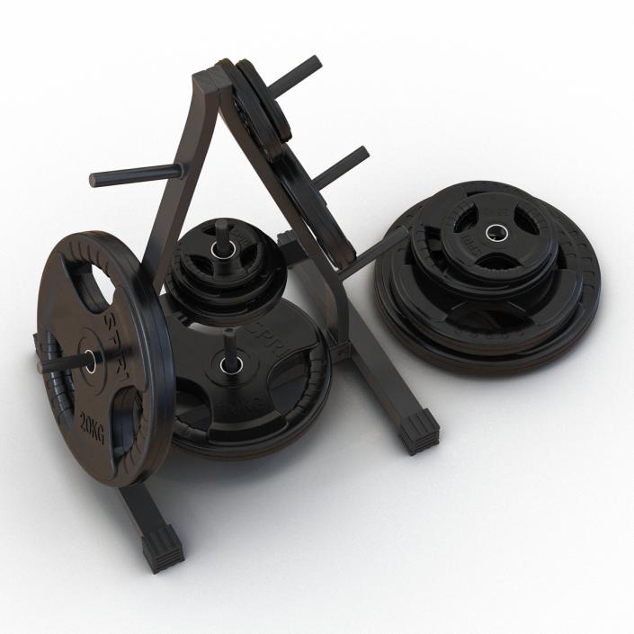 3D Weight Plate Tree Set