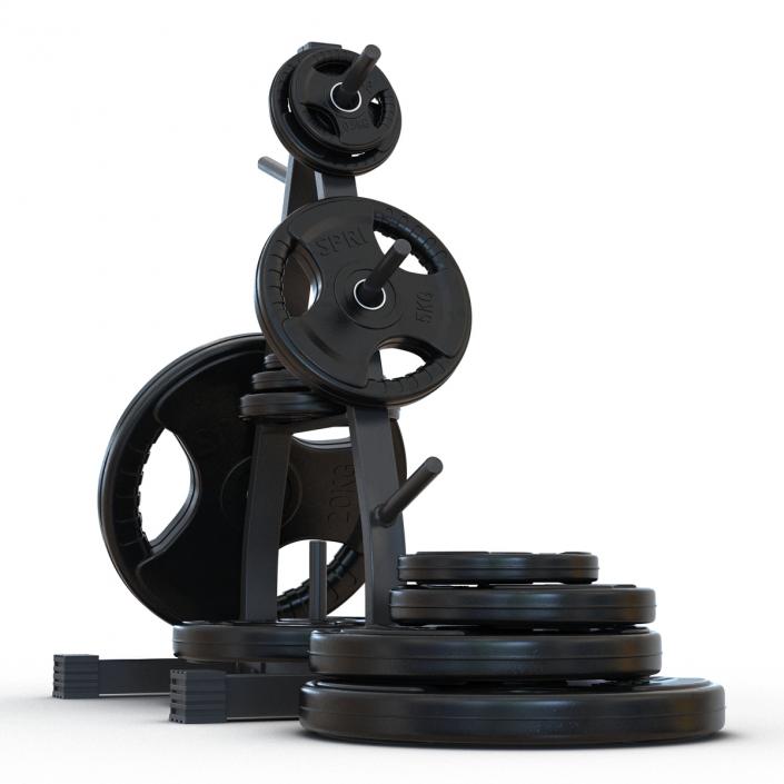 3D Weight Plate Tree Set