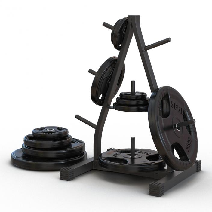 3D Weight Plate Tree Set