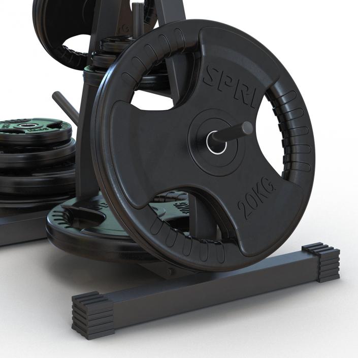 3D Weight Plate Tree Set