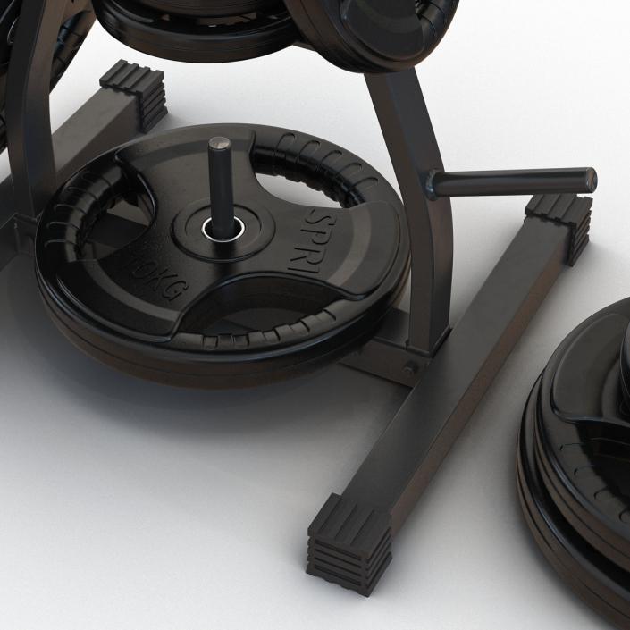 3D Weight Plate Tree Set