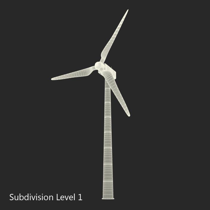 3D model Wind Turbine Siemens