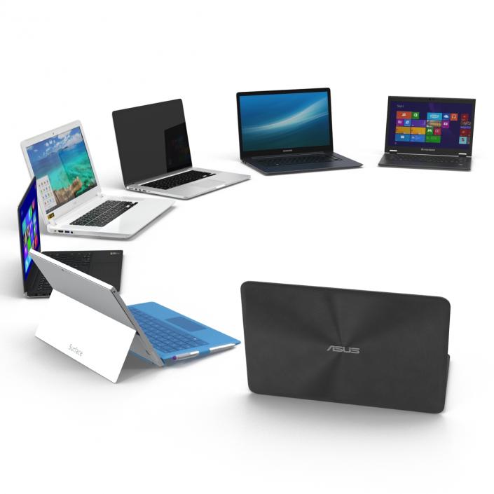 3D model Laptops Collection 2