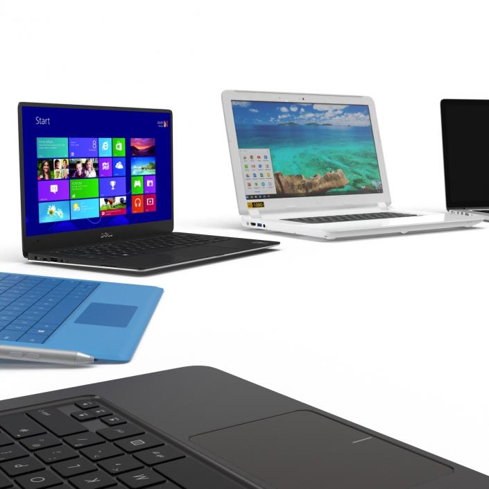 3D model Laptops Collection 2