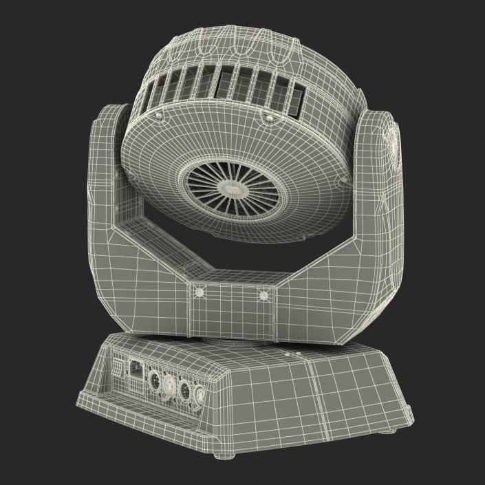 3D Moving Yoke Wash LED Chauvet 560Z model