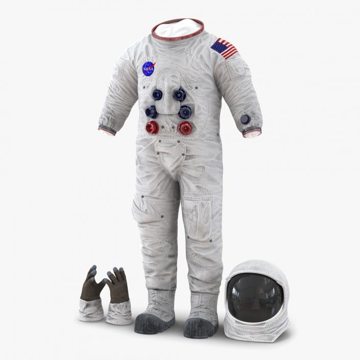 3D A7L Apollo and Skylab Spacesuit 3 model