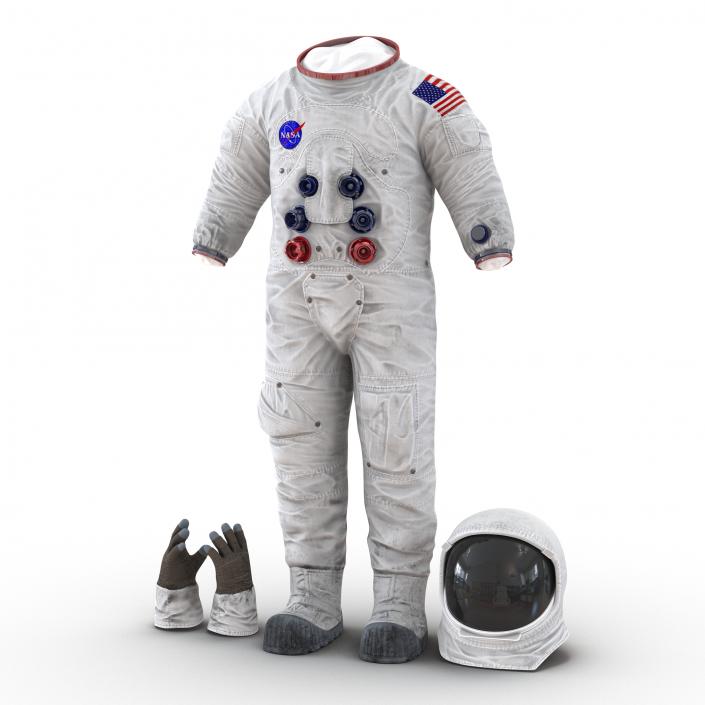 3D A7L Apollo and Skylab Spacesuit 3 model