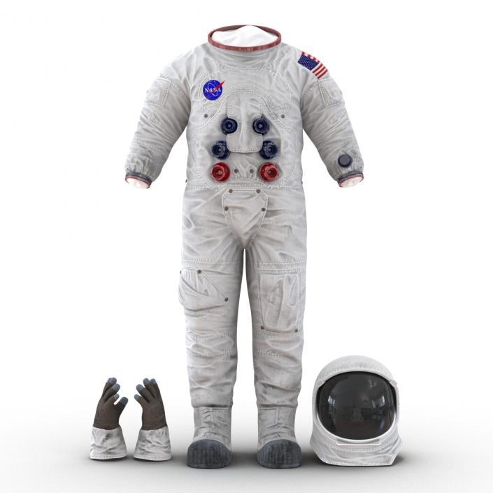 3D A7L Apollo and Skylab Spacesuit 3 model