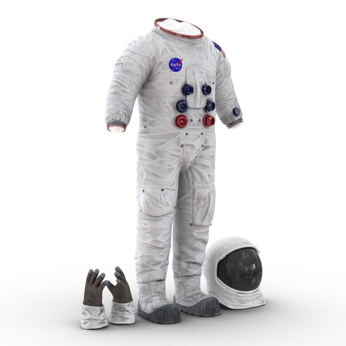 3D A7L Apollo and Skylab Spacesuit 3 model