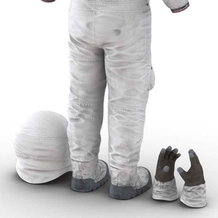 3D A7L Apollo and Skylab Spacesuit 3 model