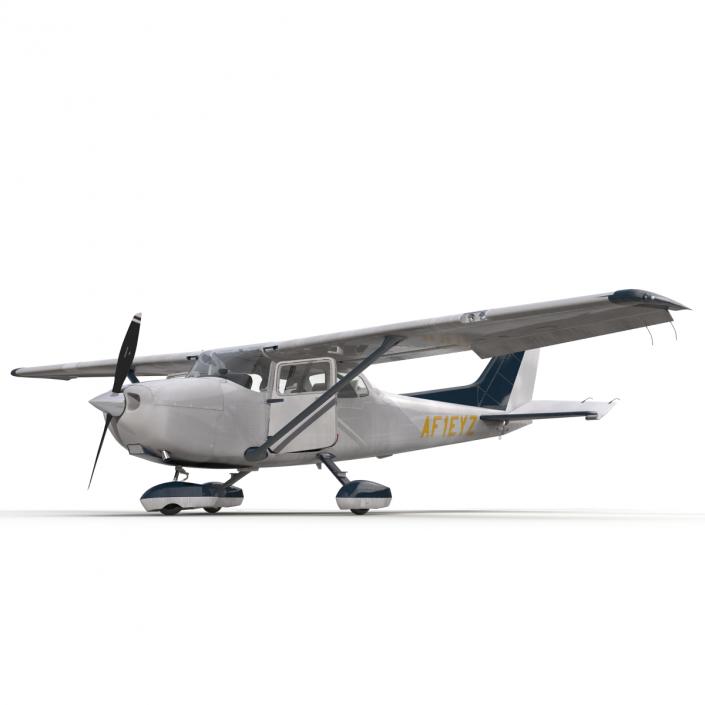 Cessna 172 Rigged 3D