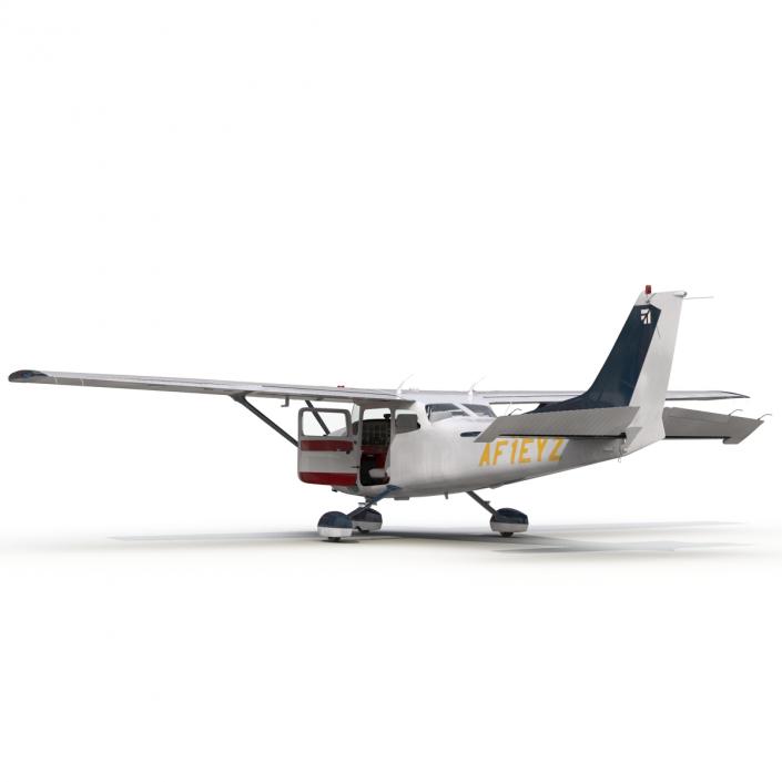 Cessna 172 Rigged 3D