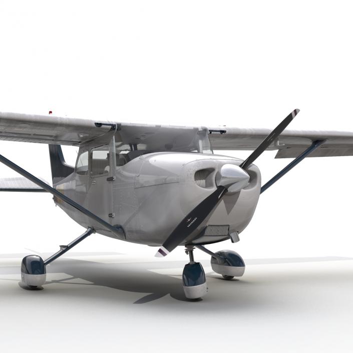 Cessna 172 Rigged 3D