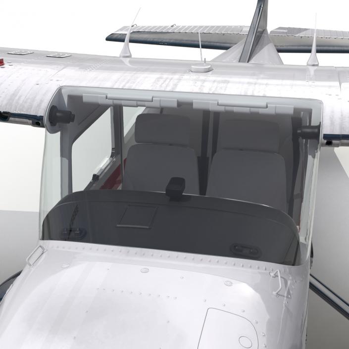 Cessna 172 Rigged 3D