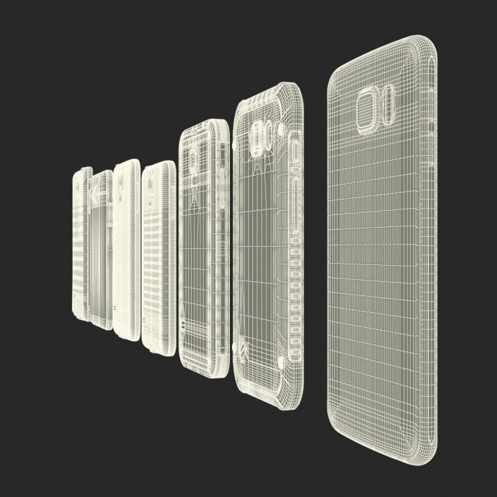 Samsung Cell Phones Collection 2 3D