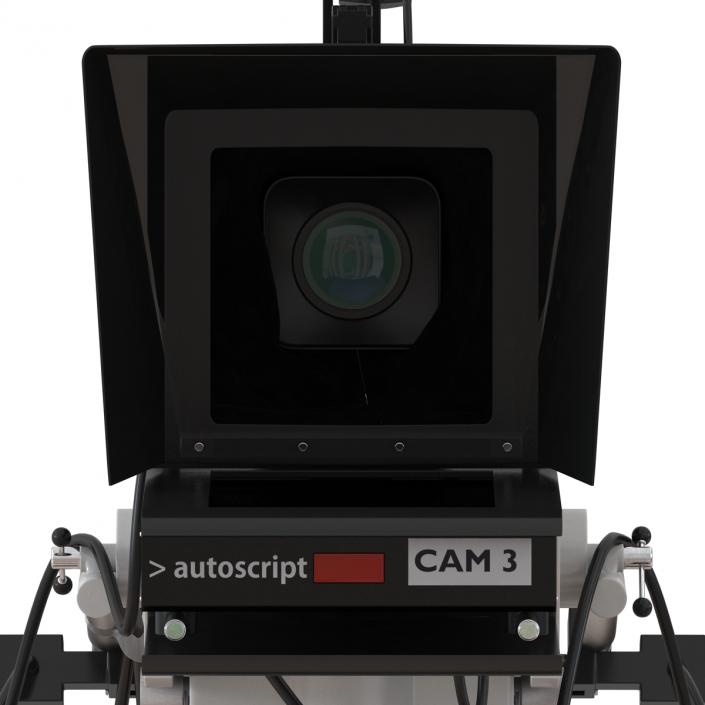 TV Studio Camera Hitachi 3D model