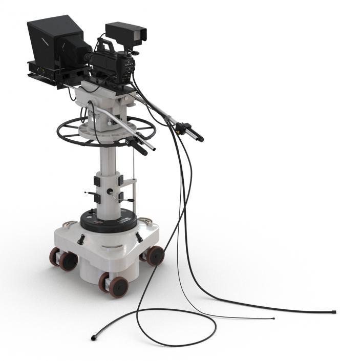 TV Studio Camera Generic 3D model