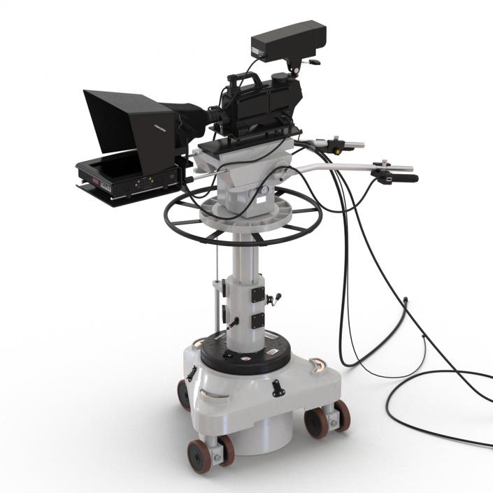 TV Studio Camera Generic 3D model