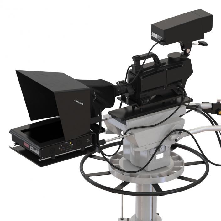 TV Studio Camera Generic 3D model