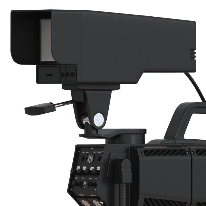 TV Studio Camera Generic 3D model