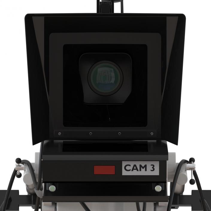 TV Studio Camera Generic 3D model