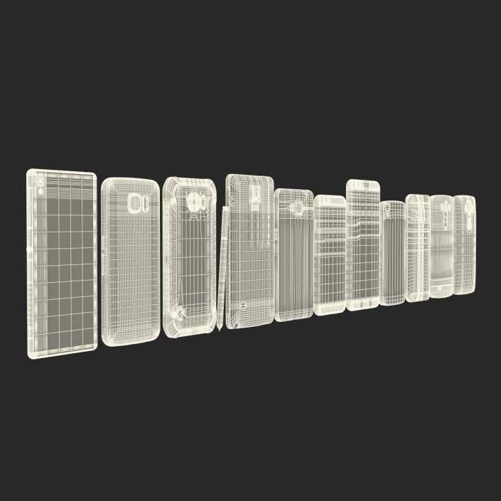 Cell Phones Collection 3D