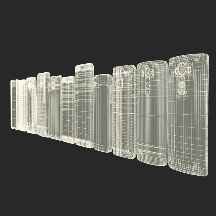 Cell Phones Collection 3D