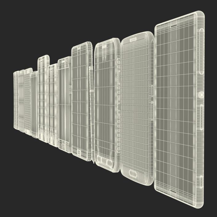 Cell Phones Collection 3D