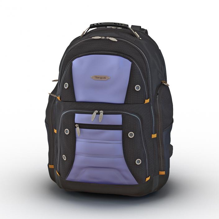 3D model Backpack 2 Blue