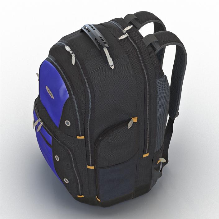 3D model Backpack 2 Blue