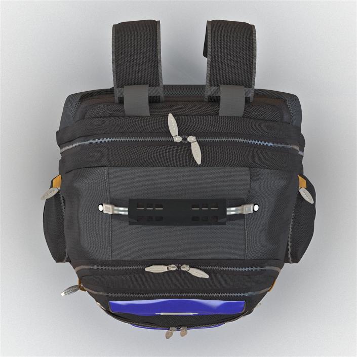 3D model Backpack 2 Blue